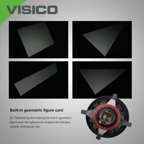 Visico LED Spotlight SP-100C snoot kit - 6
